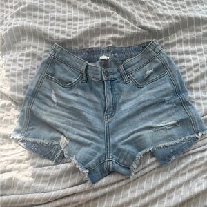 aerie Jean shorts